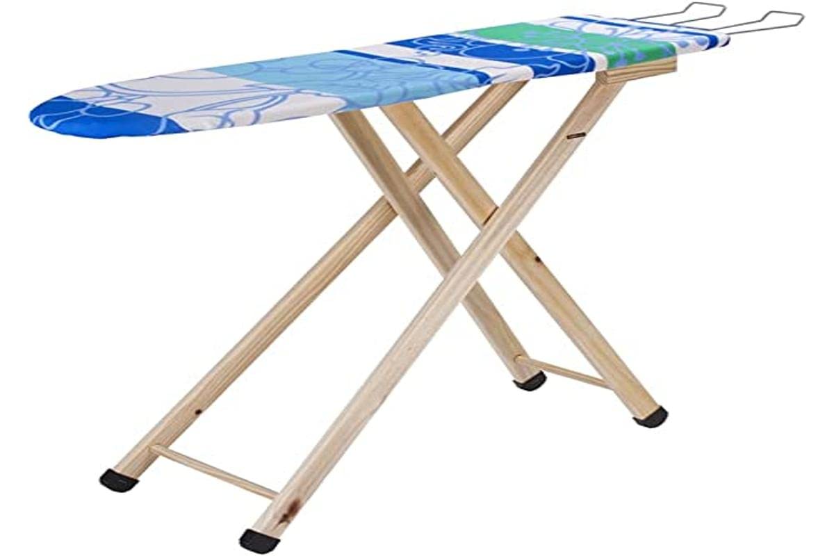 Mesa de Passar Tramontina Modelo Compact com Revestimento no Tampo e Porta Ferro