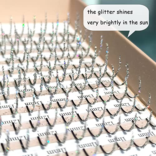 FQNing-Glitter-Lash-Extensions-Silver-Colored-Single-Lash-Spike-Eyelash-Extension-for-Daily-Party-Wedding-11mm-16mm-MixedSilver