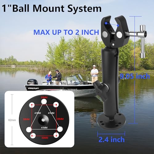 image for Soulkawa Trolling Motor Stabilizer Mount Support for Minn kota Terrova