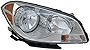 TYC Right Headlight Assembly Compatible with 2008-2012 Chevrolet Malibu