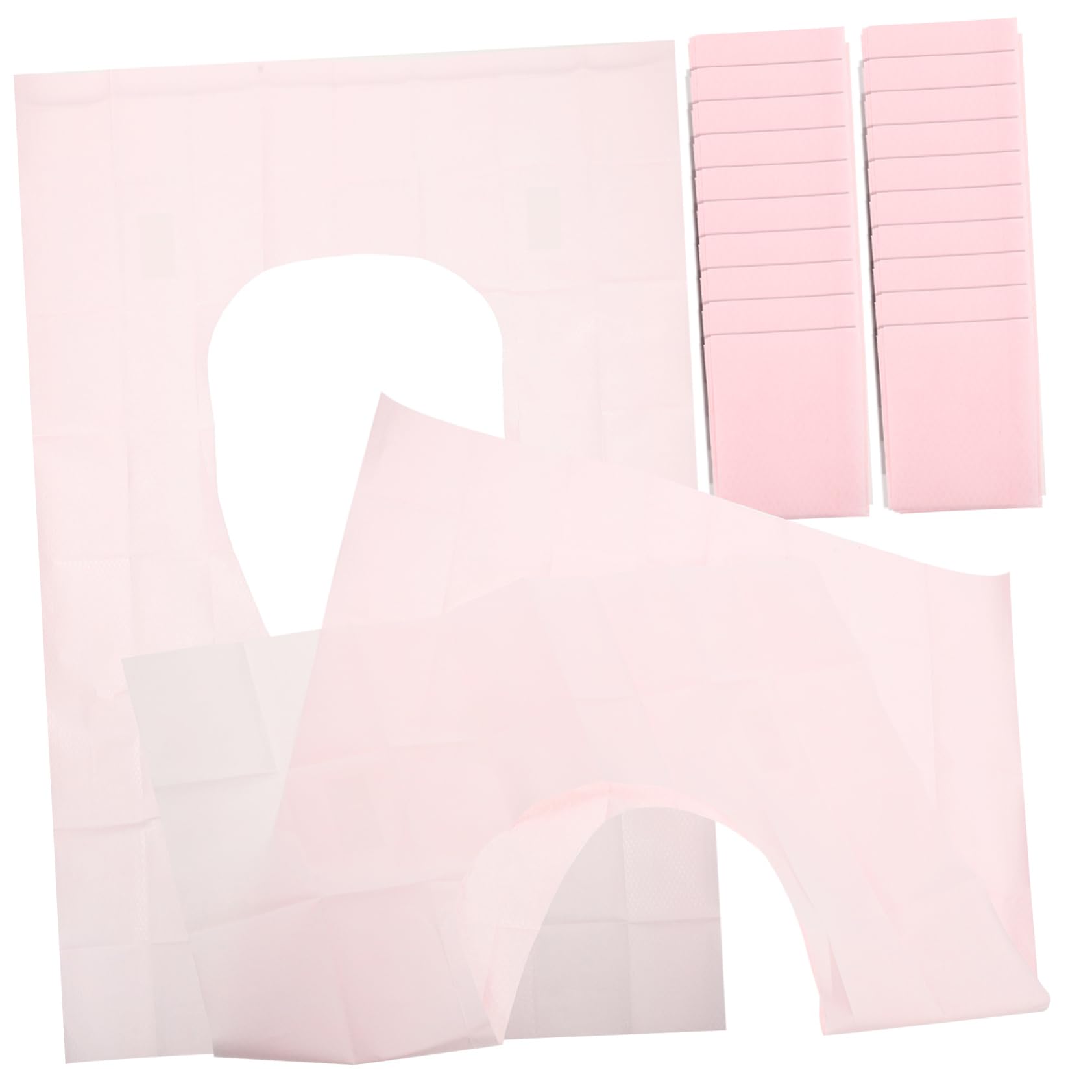 Garneck Bathroom Toilet Seats Mat 50pcs Waterproof Seat Covers Portable Disposable