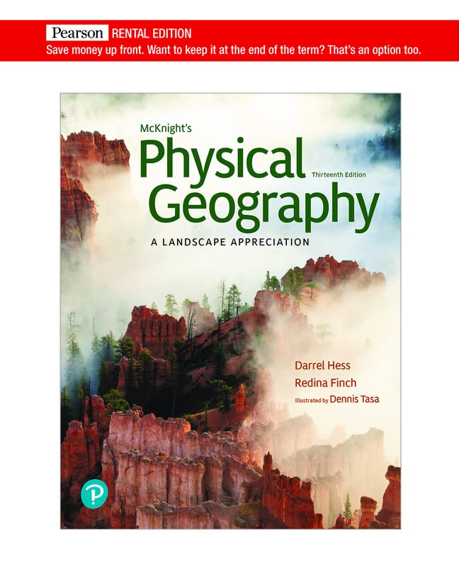 McKnight's Physical Geography [RENTAL EDITION]      13th Edition