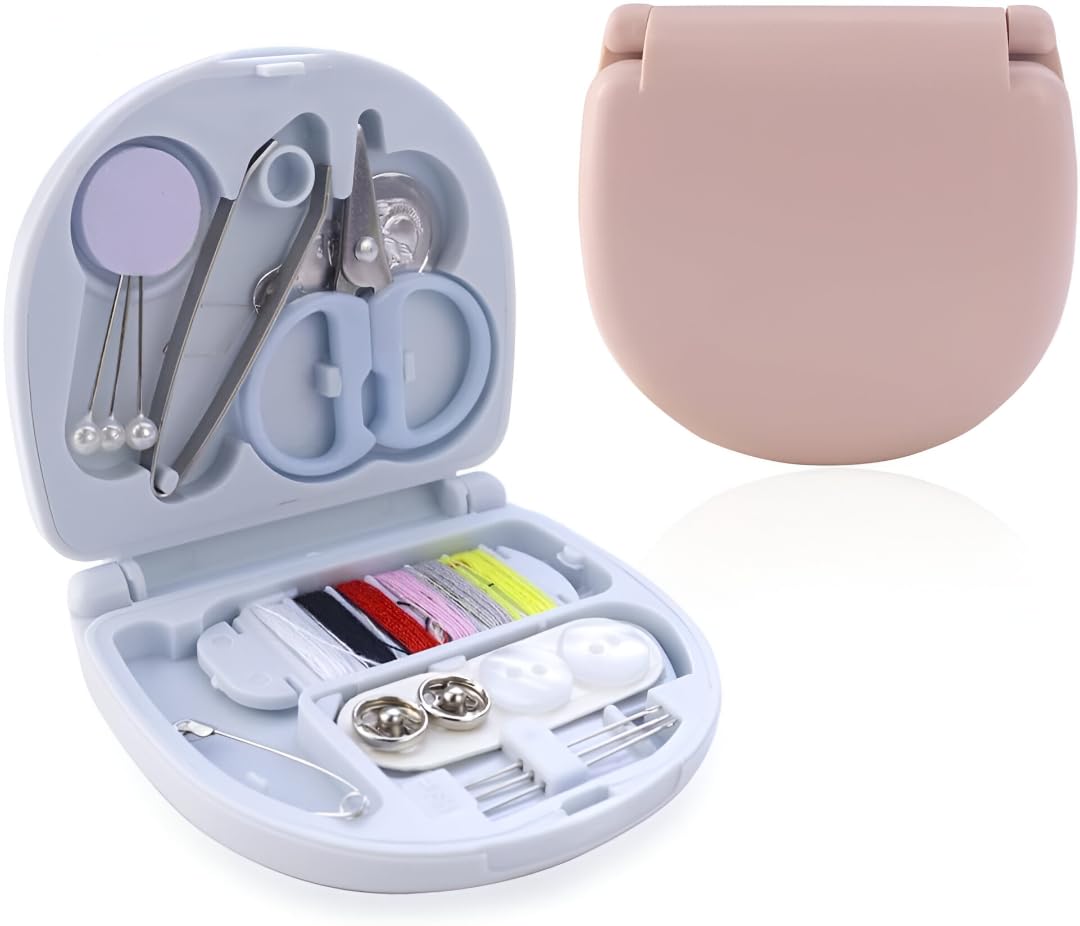MAPPERZ Mini Travel Sew Kit Sewing Box Pocket Folding Kit