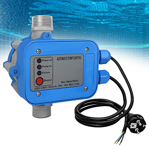 TRMLBE Druckschalter Wasserpumpe Max 10 Bar Druckwächter Pumpensteuerung...