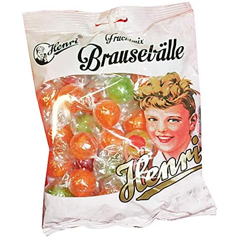 5x HENRI Brausebälle Mix Bonbon 250g Cover