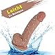 19.5CM Dildo - Silikon Dildos Realistischer Penis mit Starker Saugnäpfe XXL Dildo Stimulate G-Punkt Anal Dildo Analdildo Anal Plug Sex Toy Erotisches Sexspielzeug für Frauen Männer Couples Adults