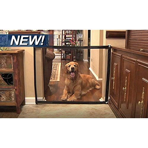 ELECTROPRIME Magic Gate Portable Folding Safety Guard For Pets Dog Cat Isolated Gauze J5D6