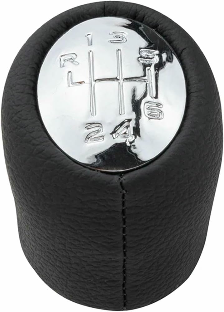 GZNBB Car Manual Gear Shift Knob Boot Cover Gaiter Lever Shifter Handle Stick, for Laguna II MK2 2001 2002 2003 2004 2005 2006 2007
