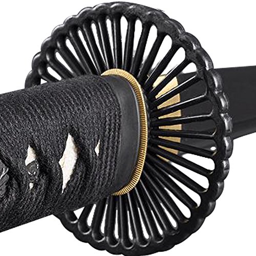 Handmade Sword - Samurai Wakizashi Sword, Practical, Hand Forged, 1045 Carbon Steel, Clay