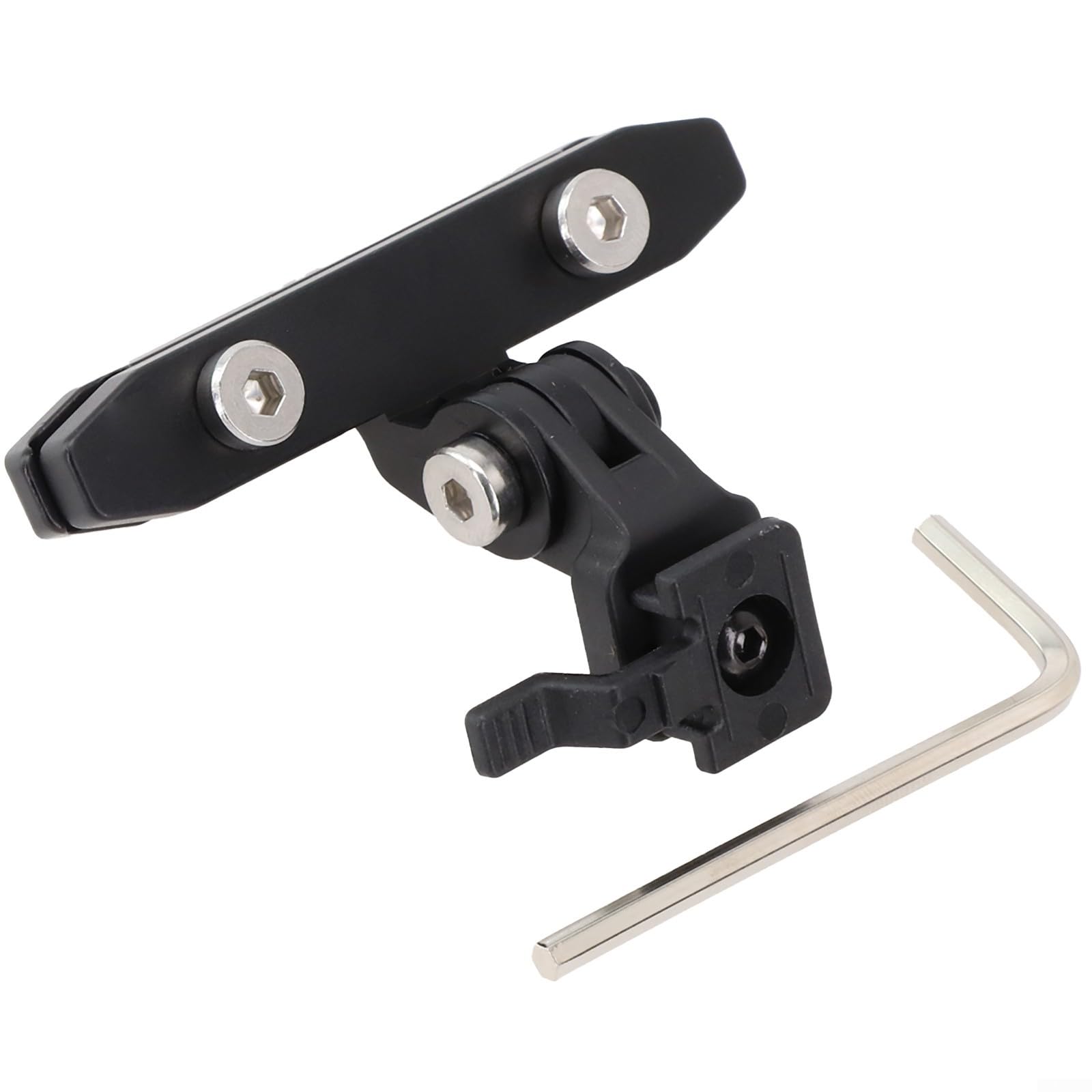 Para Trek Bontrager Soporte de luz de sillín de bicicleta, soporte de luz delantera de aleación de aluminio, accesorios de soporte de luz trasera montado en el asiento de bicicleta