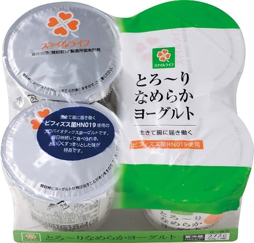 スマイルライフ とろ~りなめらかヨーグルト 4コ入
