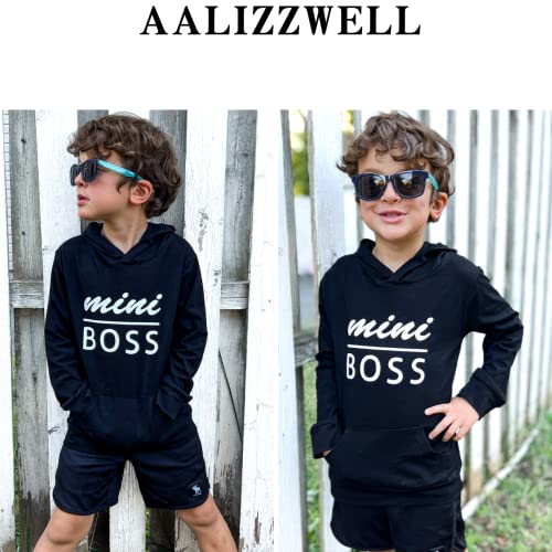 Aalizzwell Toddler Baby Long Sleeve Hooded Shirt Pocket Pullover Hoodies for Boys Girls3