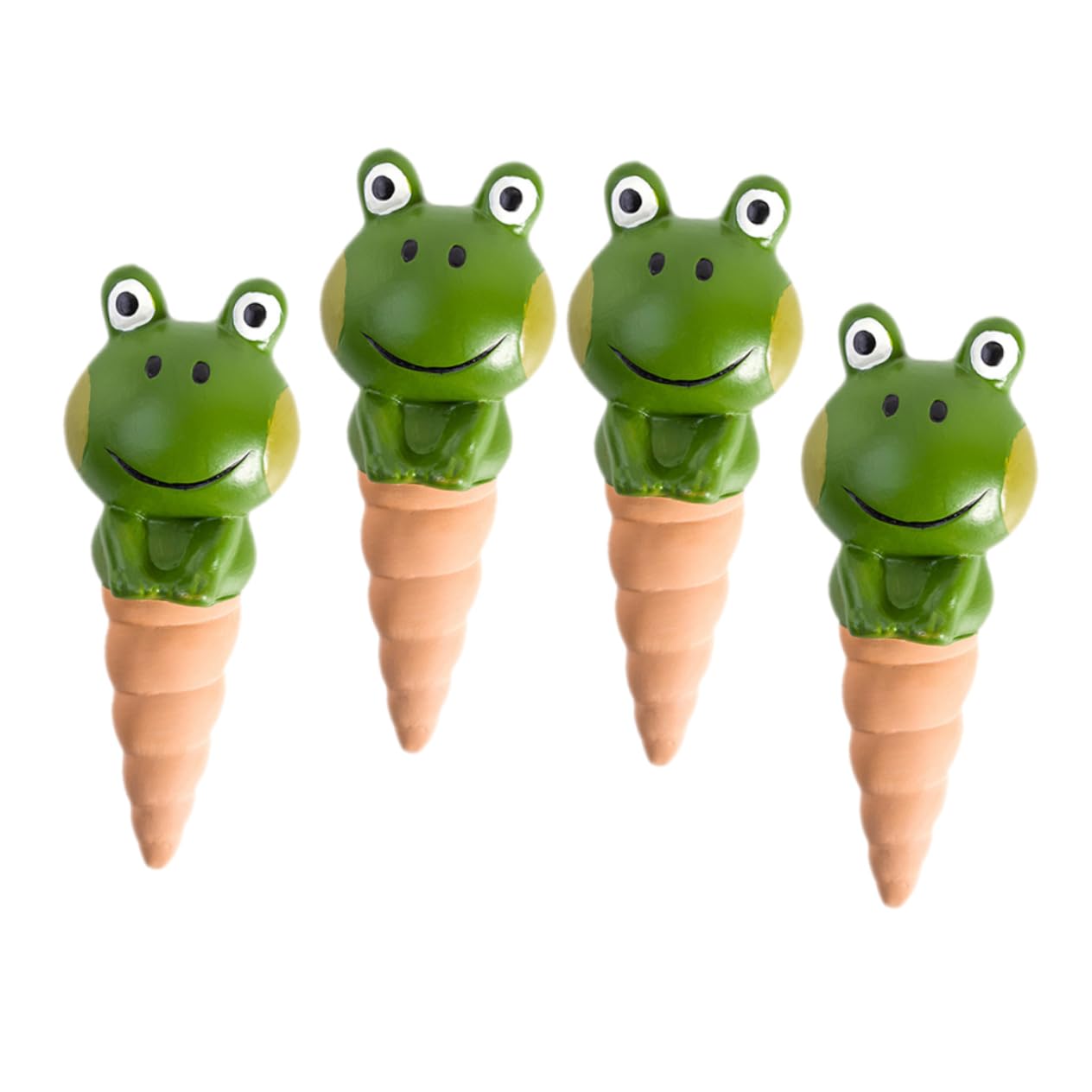 VANZACK Automatic Dripper Plant Watering Globes Set Self Watering Spikes for Indoor Plants Ceramic Drippers Easy to Use for Garden Home