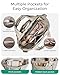 BAGSMART Crossbody Bags for Women, Small Crossbody Bag Puffer Cross Body Purse Mini Tote Travel Purse Shoulder Handbags Wallet, Light Tan