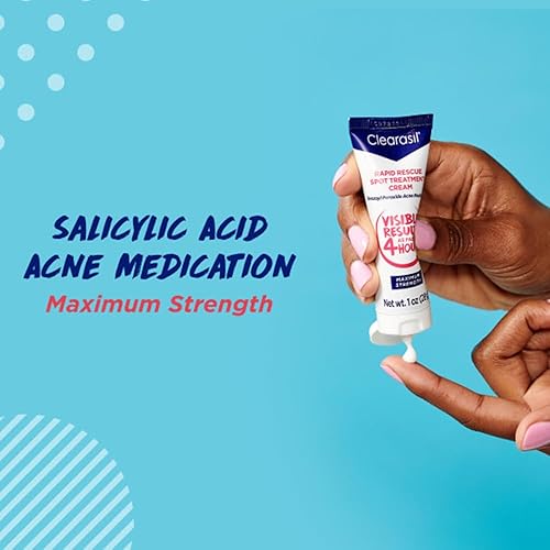 Miniatura 8 de Clearasil Ultra Rapid Action - Crema de tratamiento para el acné que desaparece la acción 1 onza paquete de 2