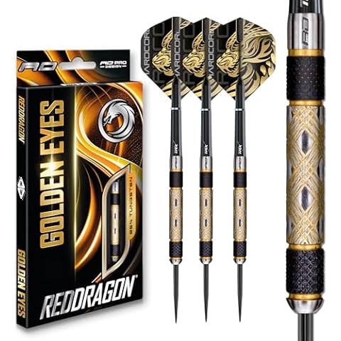 Fléchettes RED DRAGON Golden Eyes 24g Cover