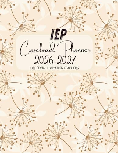 Amazon | IEP Planner 2026-2027: School Year For Special Education ...