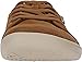 WHITIN Women's Genuine Leather Minimalist Barefoot Shoes Size 6.5 Zero Drop Wide Width Toe Box Fashion Sneakers Athletic Workout Jump Sport Footwear Walking Outdoor Brown 37