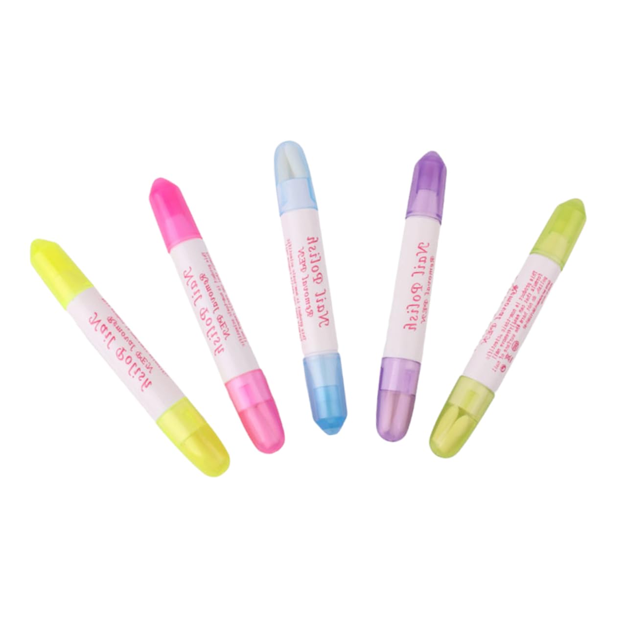 FOMIYES Nail Polish Remover Pen Set Nail Polish Remover Stick Correction Pencil