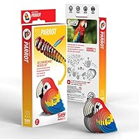 EUGY - 3D Bastelset Papagei