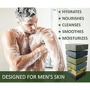 NATURAL AMERICAN Mens Organic Bar Soap, Masculine Scents, 100% Natural Soap for Men - Essential Oils, Organic Shea Butter Natural Body Soap, Natural Bar Soap for Men - ELEMENTS Body Soap 5 oz (6pk) NATURAL AMERICAN Mens Organic Bar Soap Masculine Scents 100 Natural Soap for Men Essential Oils Organic Shea Butter Natural Body Soap Natural Bar Soap for Men ELEMENTS Body Soap 5 oz 6pk