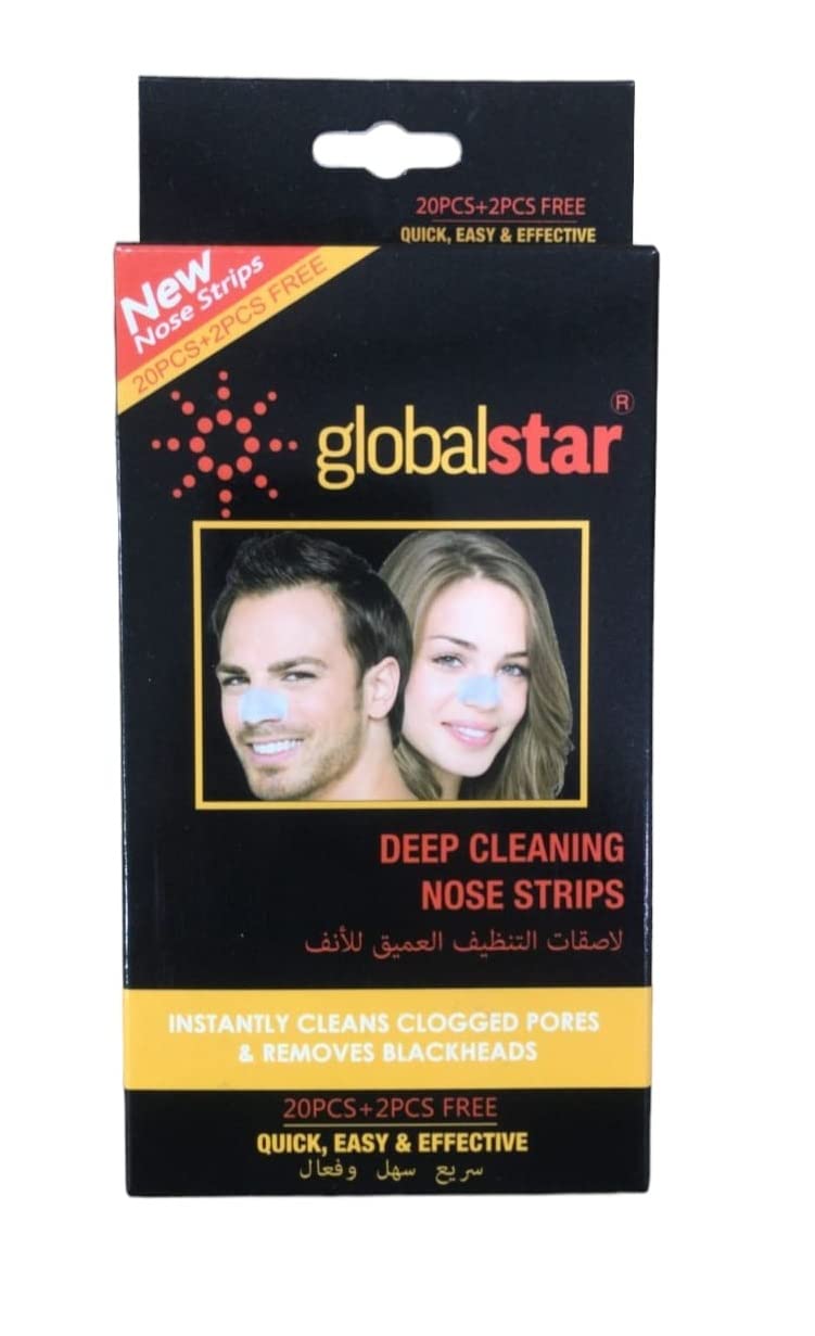 Globalstar Deep Cleansing Nose Strip 1 Pack (22 Strips)