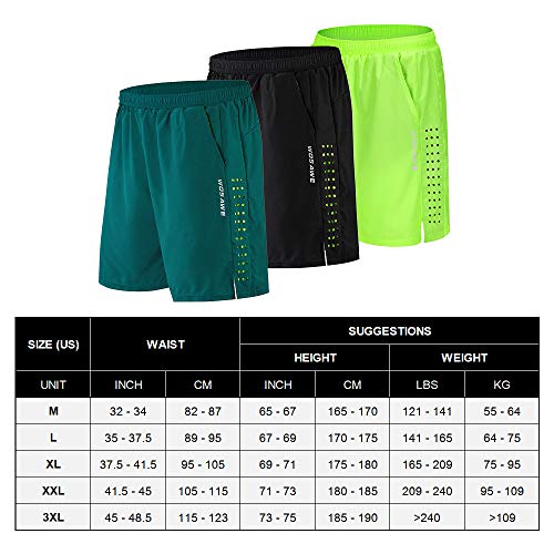 Shorts de ciclismo, Andoer Calções de bicicleta masculinos com acolchoamento de gel 3D e forro de ma
