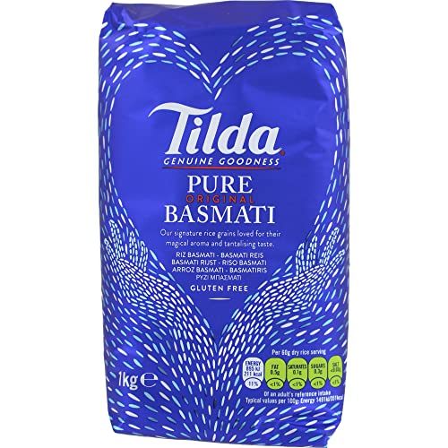 TILDA - Riz Basmati, (1 X 1 KG)