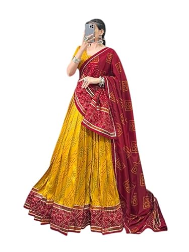 SIDDHANATH RAIMENT Indian Women Garba/Navratri Special Lengha Choli Readymade New Handwork Lehenga Chaniya Choli for Women
