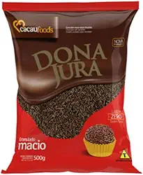 Granulado Chocolate Macio Dona Jura 500g - Cacau Foods