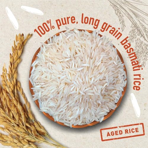 Image of India Gate Flavourful & Fine Tibar Basmati Rice 5 Kg | Long & Slender Grains | Naturally Aged