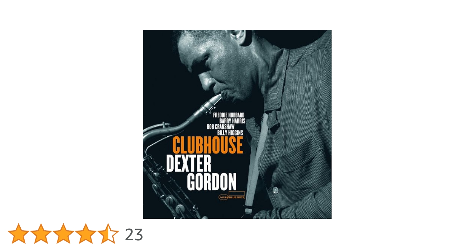 ジャズレコード　デクスター・ゴードン/クラブハウス CD DEXTER GORDON デクスター・ゴードン / CLUBHOUSE クラブハウス