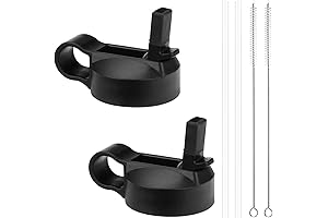 Wide Mouth Screw-on Straw Lid and 24 oz Thermoflask Lid Replacement