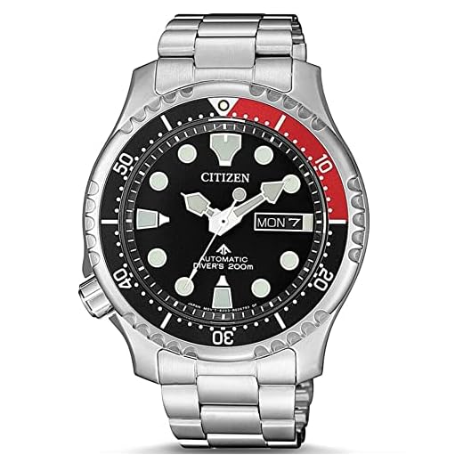 Relógio Masculino Citizen Marine Black Automático TZ31696T