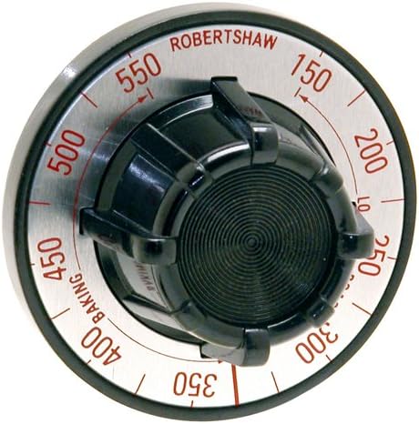 GARLAND Thermostat Dial 150°F to 550°F Fits Robertshaw FD Thermostats Universal 4-Way Mounting 1017503