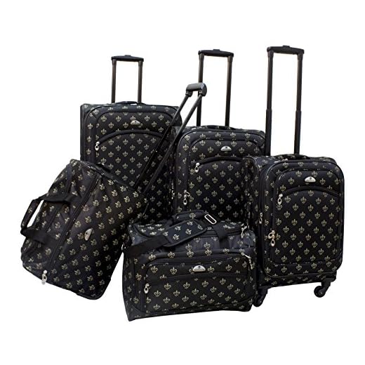 Does american allow extra luggage as per qatar American Flyer 5-Piece Spinner Luggage Set