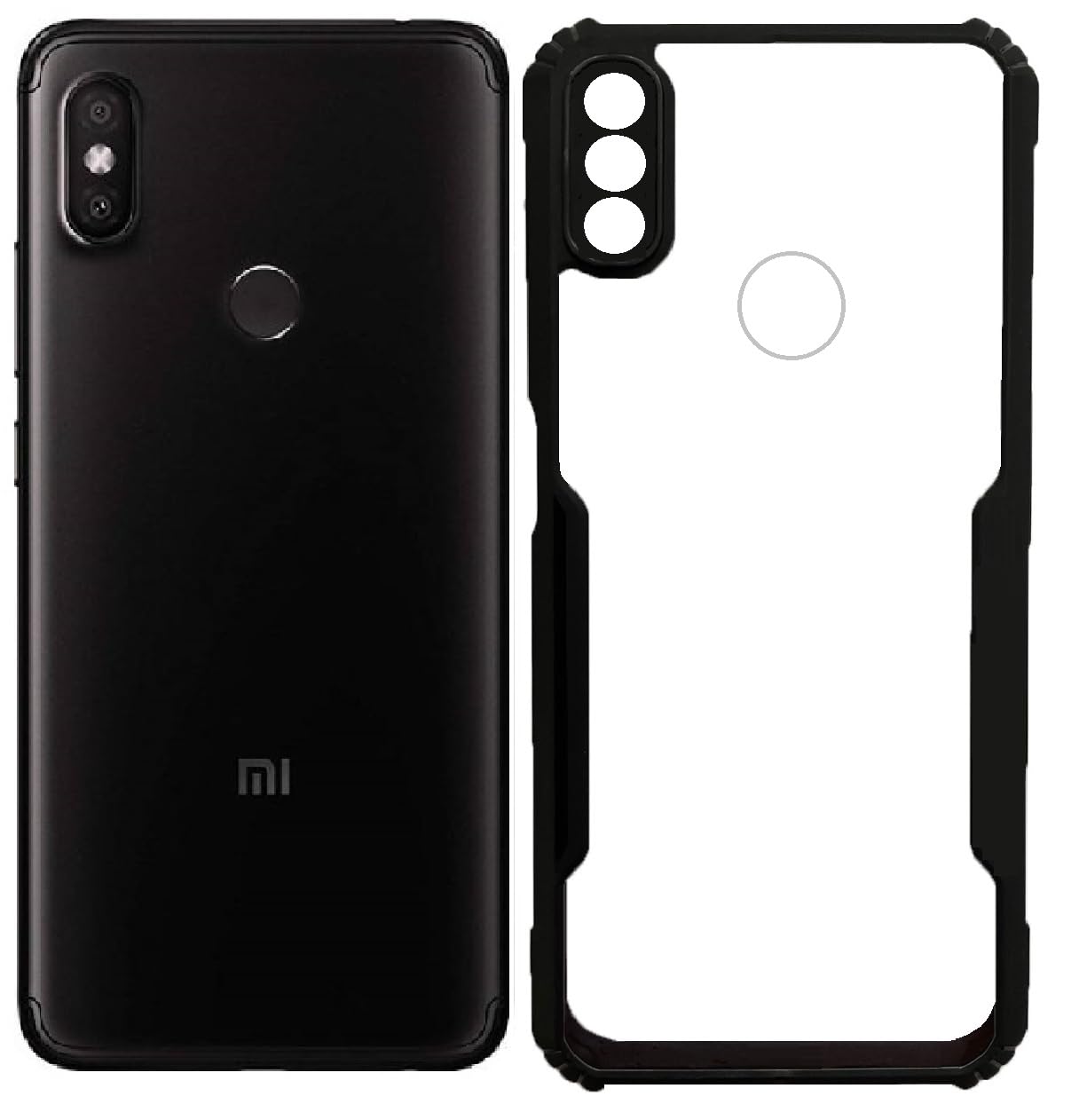 Carrywrap transparent hard back cover case for Redmi Y2 (B0CHKRBTPV) Amazon Price History, Amazon Price Tracker