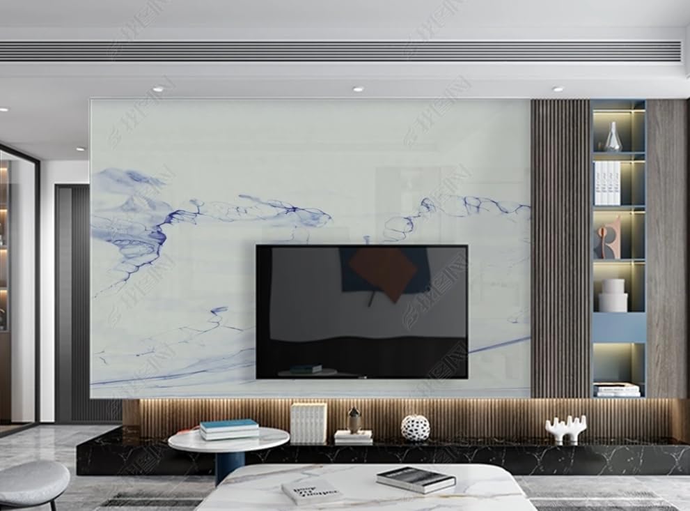Papier peint intissé fumée de ligne pour habiller un grand mur vide