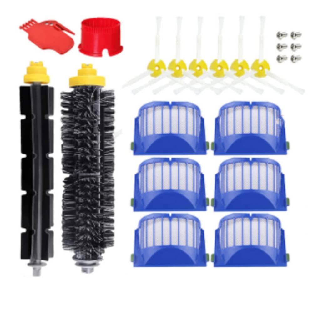 CTRLZS Replacement Parts for 671/692 Robot Vacuum Cleaner Accessories Main Brush Side Brush Hepa Filter