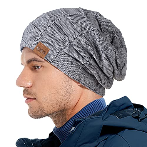 Redess Beanie Hat For Men And Women Winter Warm Hats Knit Slouchy Thick Skull Cap #TOP4