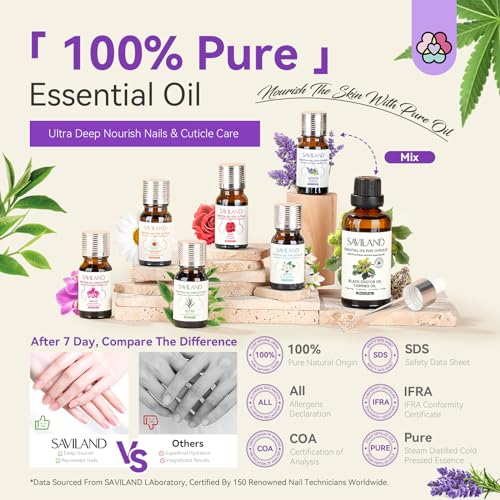 Kit de Uñas Acrílicas SAVILAND con Aceite de Cutícula miniatura 3