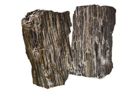 Hanicks Aquarium Stones Fish Tank Rocks Natural Decoration for Aquascaping (Glimmer Wood Rock, 5KG)
