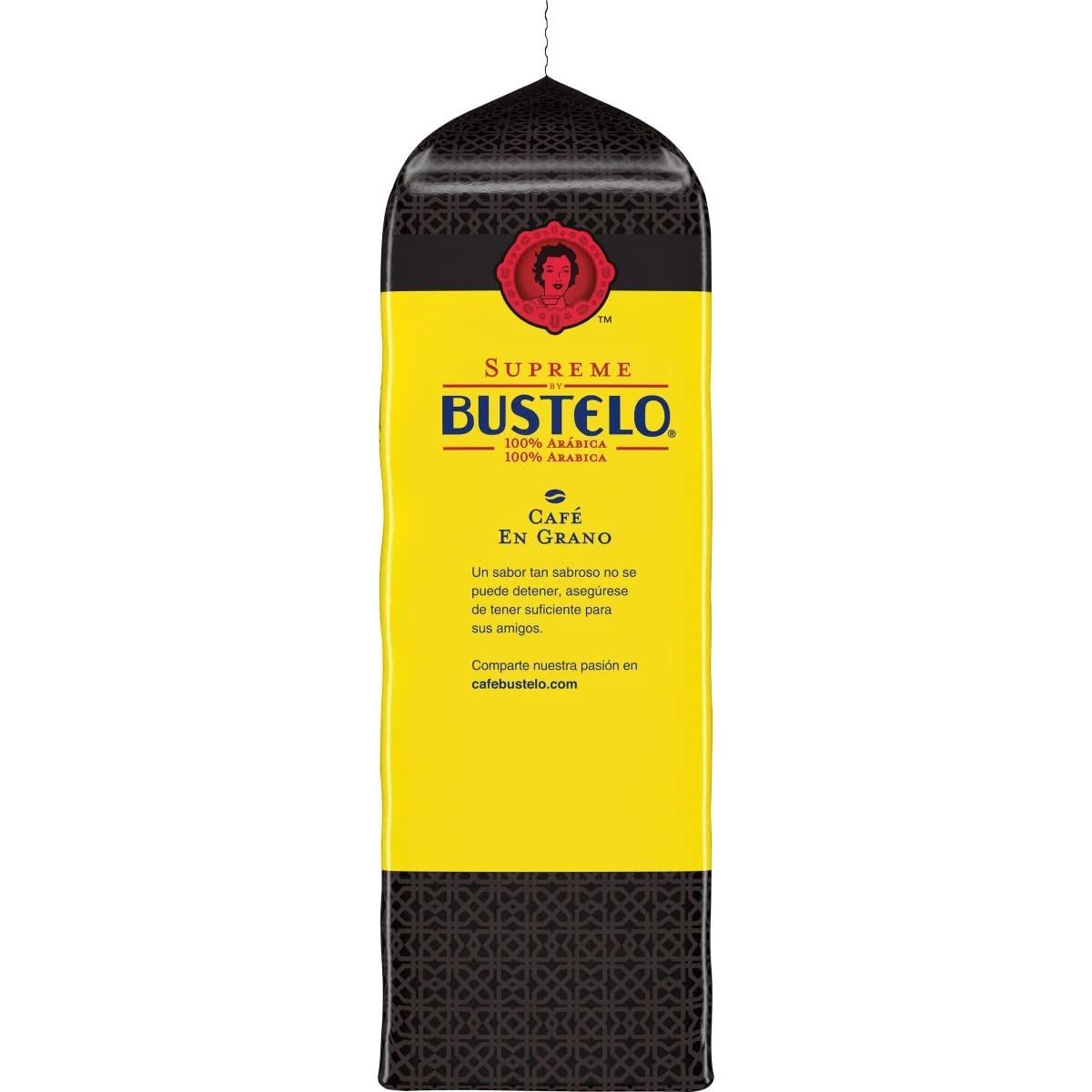 Supreme Bustelo Espresso Style Whole Bean Coffee Dark Roast 32 oz Each SMU01800 — view 7