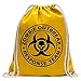 Zombie Outbreak Crâne Fun sac à dos sport sac de remise en forme Gymbag shopping coton avec cordon