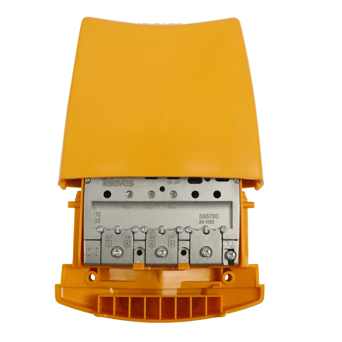 Televes Amplificateur Mâle 36dB LTE 5G 3 Canaux FM-BIII/Dab-UHF