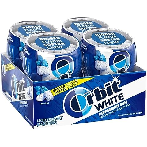 ORBIT White Peppermint Gum Bulk Pack Cover