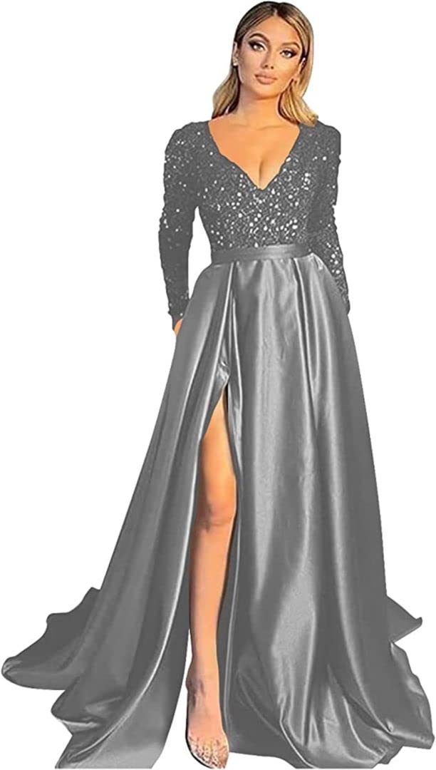 Lace Formal Long Gowns With Sleeves SIP TRUST Black Long Sleeves Dresses For Women Long Ball Lace Formal Long Gowns With Sleeves SIP TRUST Black Long Sleeves Dresses For Women Long Ball