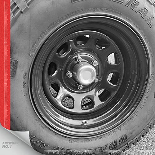 Image of 1 /2 inch-20 Open End Bulge Acorn Wheel Lug Nuts, 20pcs 1 /2 Cone Seat Lugnuts Zinc Finish with 0.84 inch(21mm) Long 3 /4 inch(19mm) Hex Compatible with Grand Cherokee CJ Commander Liberty Wrangler