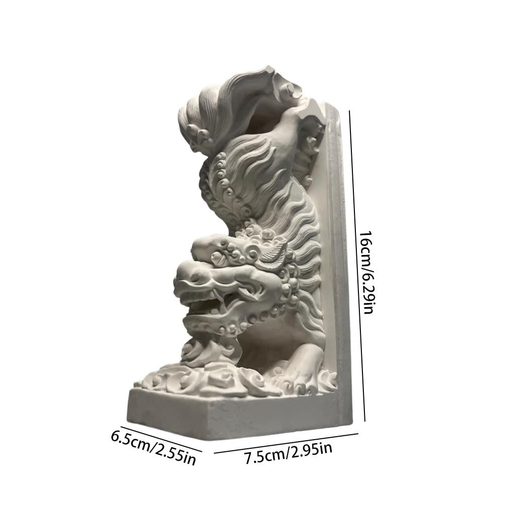 Fermalibri Per Mensole Ornamento Decorativo For Retro Del Libro Da Scrivania In Stile Libro Da Ufficio Con Leone In Pietra Retrò Fermalibri Decorativi