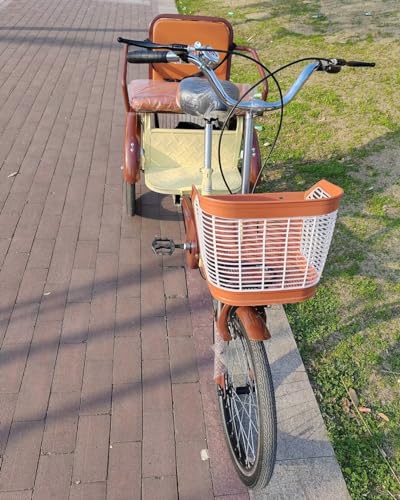 Triciclo Plegable para Adultos con Asiento Trasero miniatura 3